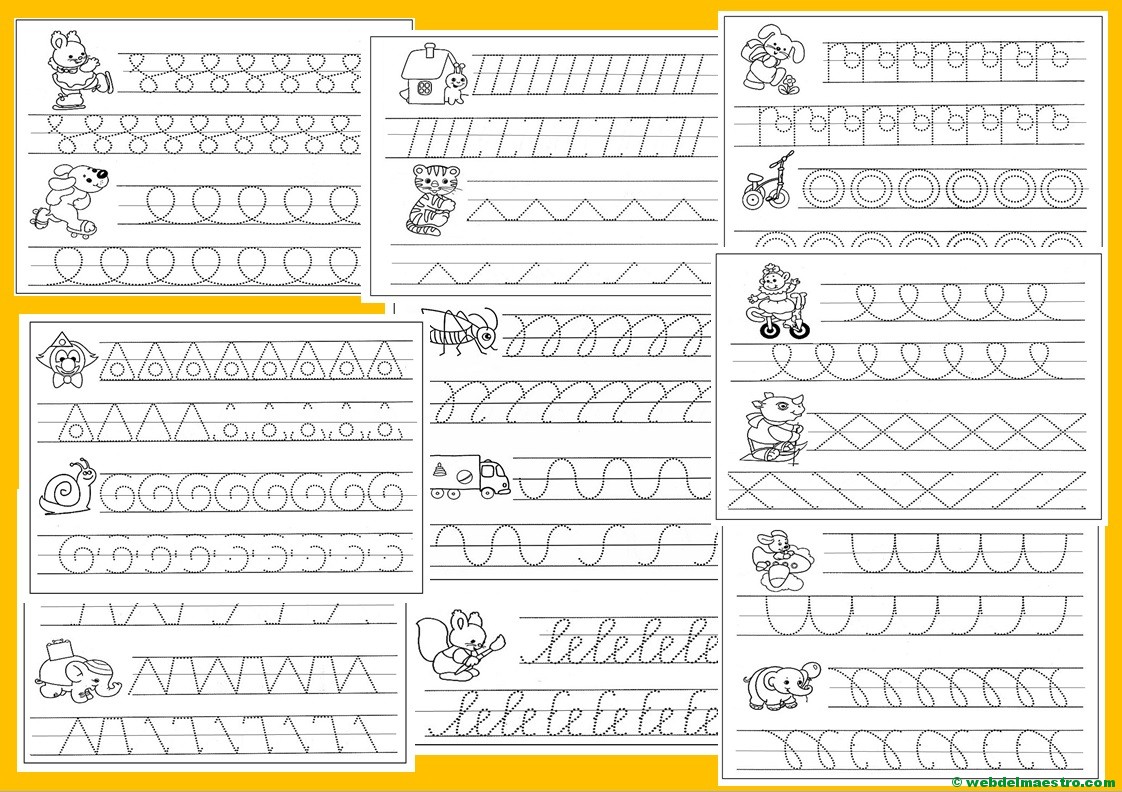 Worksheets De Grafomotricidad Ficha Educativa Infantil Okul Hot Sex Hot Sex Picture 