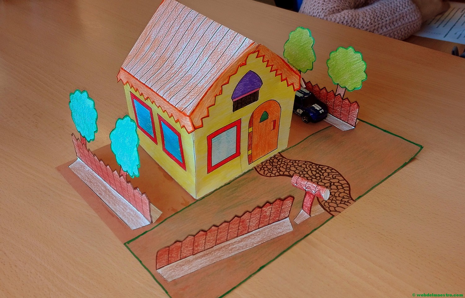 Introduzir 68+ imagem maquetas de casas para niños de primaria