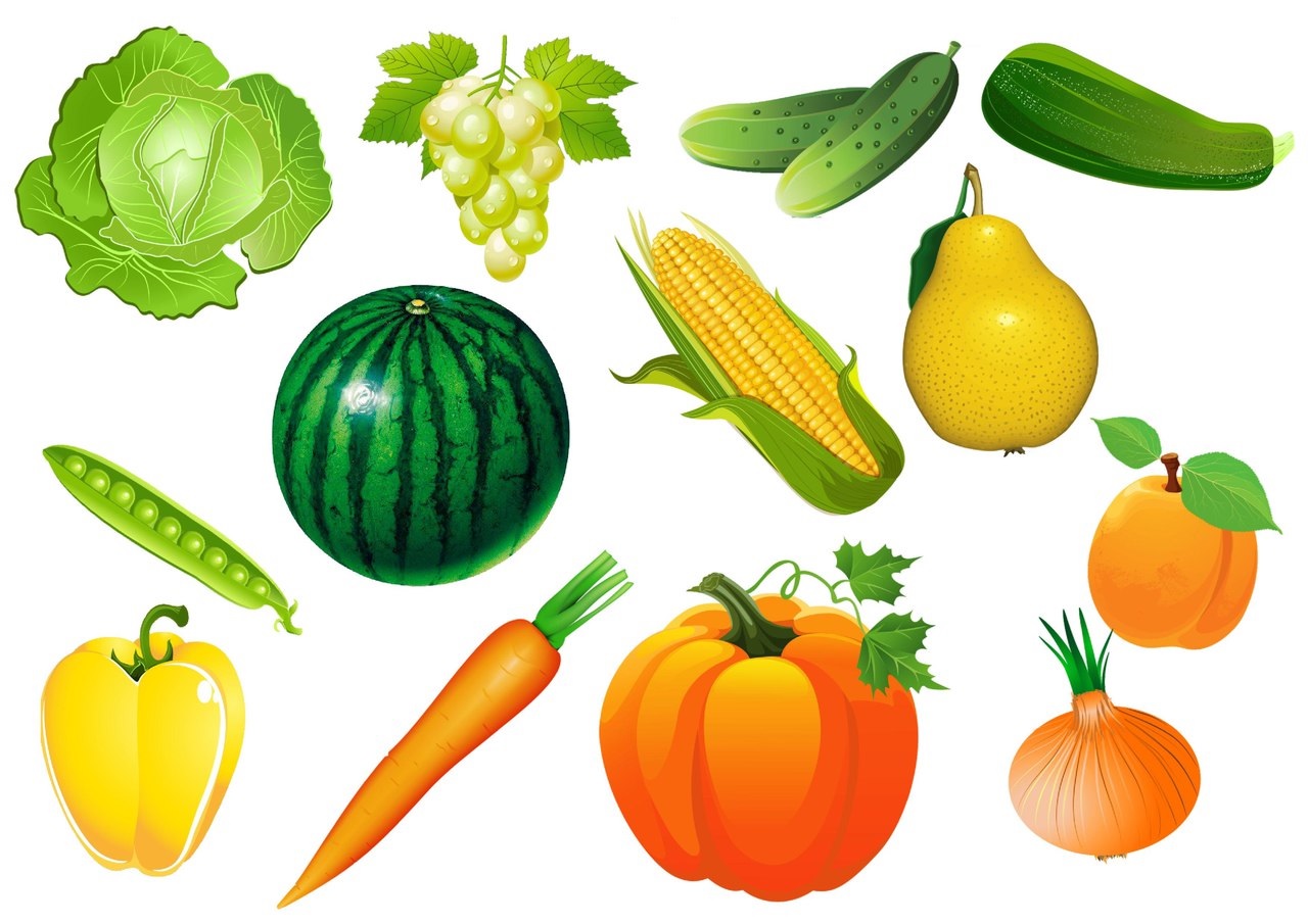 Dibujos De Frutas Y Verduras - Web Del Maestro