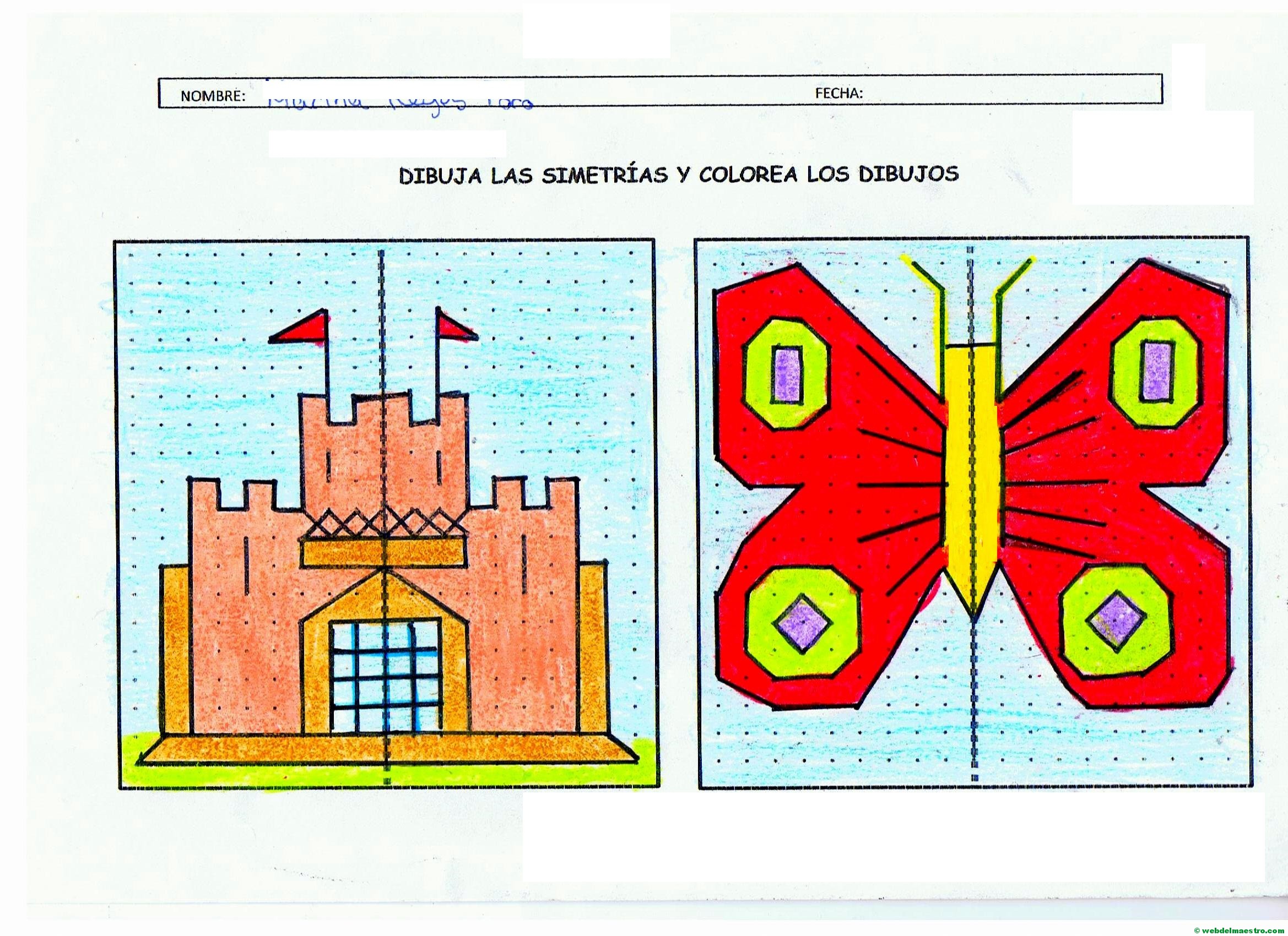 Simetría Para Niños De Primaria - Web Del Maestro