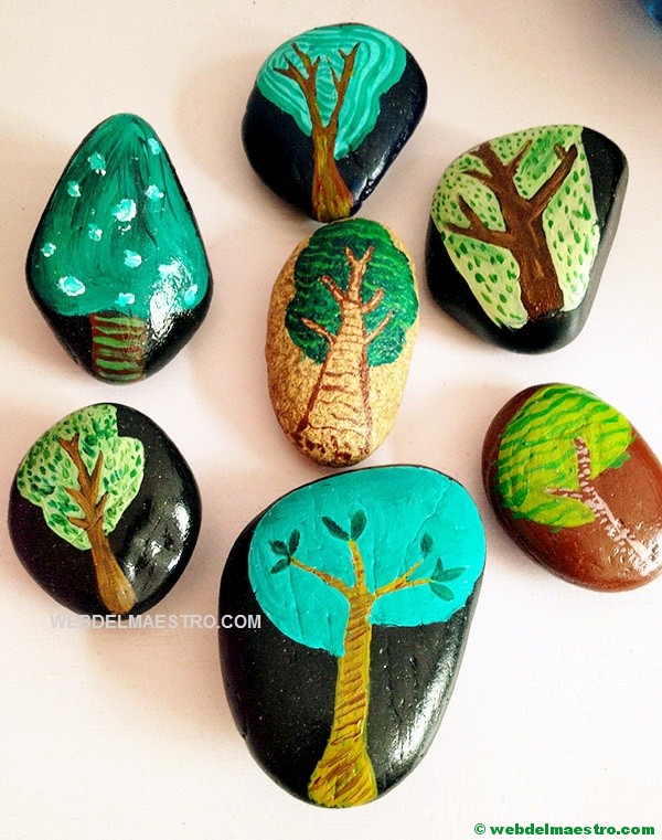 Piedras Pintadas | Cómo Pintar Piedras - Web Del Maestro